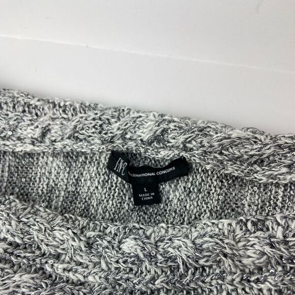 INC - Foldover Off-The-Shoulder Sweater - Picture 4 of 7